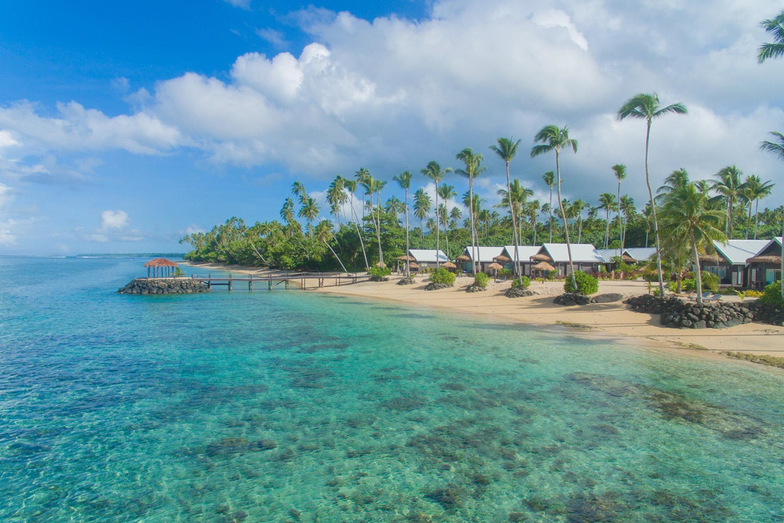 Saletoga Sands Resort in Samoa