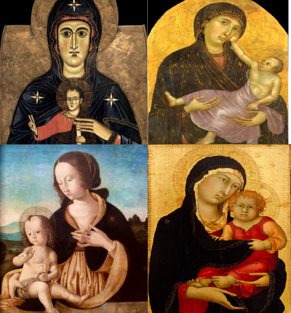 7. The ugly paintings of baby Jesus