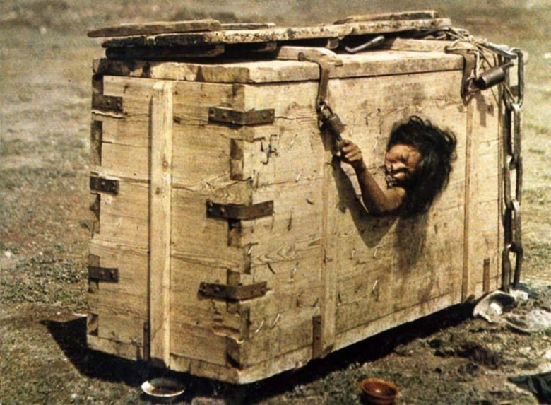 A Mongolian Woman Condemned To Death By Starvation, 1913