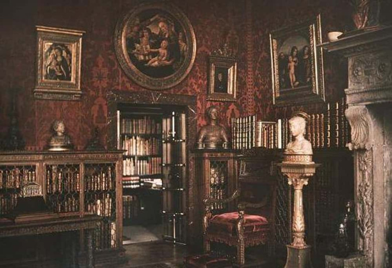 Interior Of Financier J.P. Morgan's Library, c. 1912