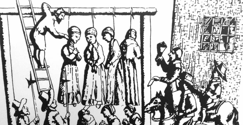 The Pendle Witches, a famous witch trial in Lancashire
