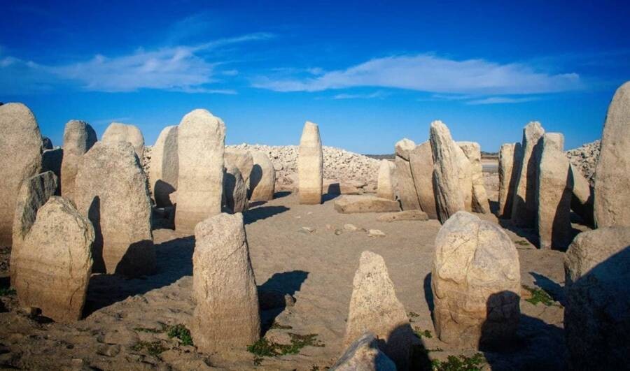 Drought Uncovers ‘Spanish Stonehenge’ Hidden Underwater For Decades